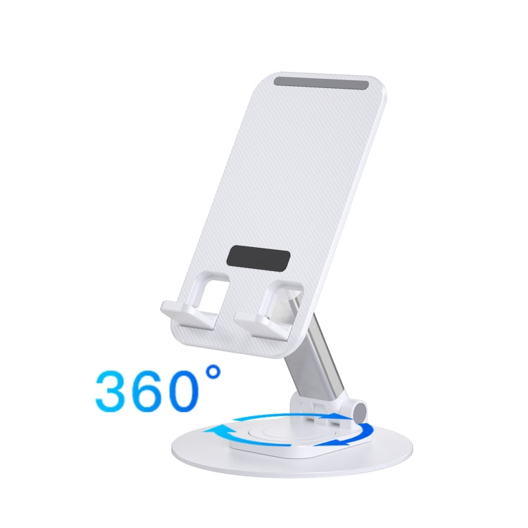 WIWU ZM109 Rotatable Foldable Desktop Phone Holder(White)