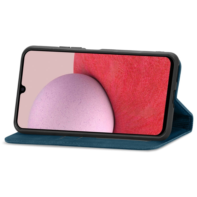 For Samsung Galaxy A14 5G Retro Skin Feel Magnetic Leather Phone Case