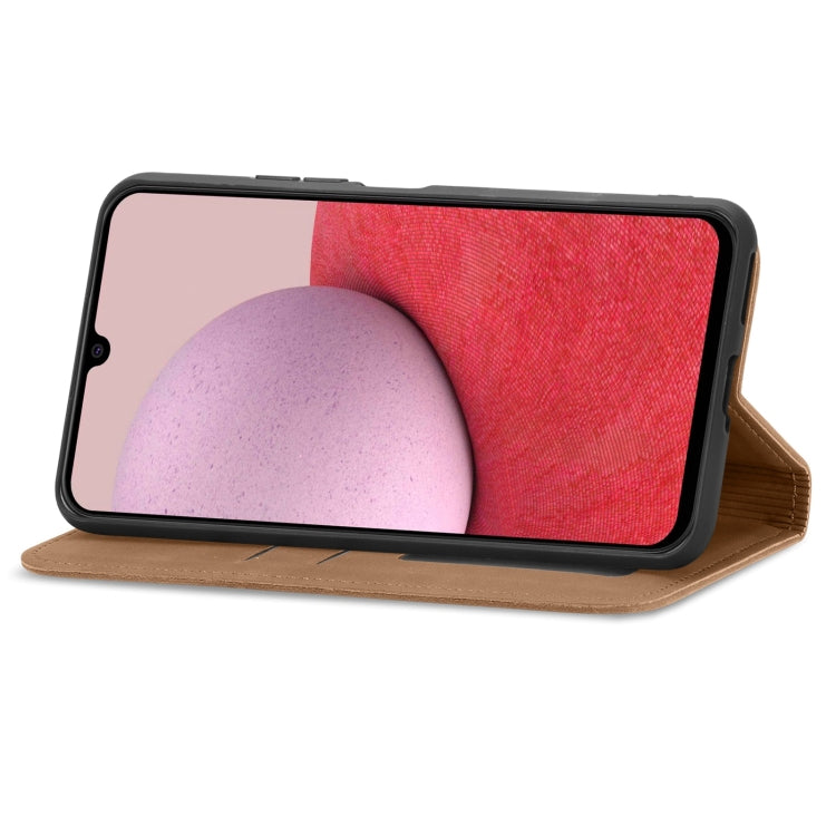 For Samsung Galaxy A14 5G Retro Skin Feel Magnetic Leather Phone Case