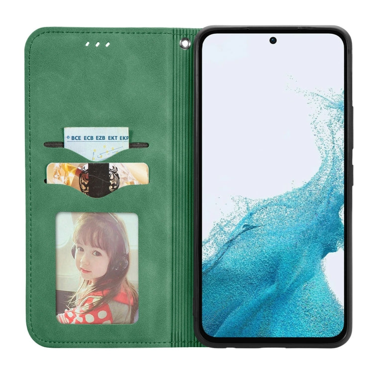 For Samsung Galaxy A54 5G Retro Skin Feel Magnetic Leather Phone Case
