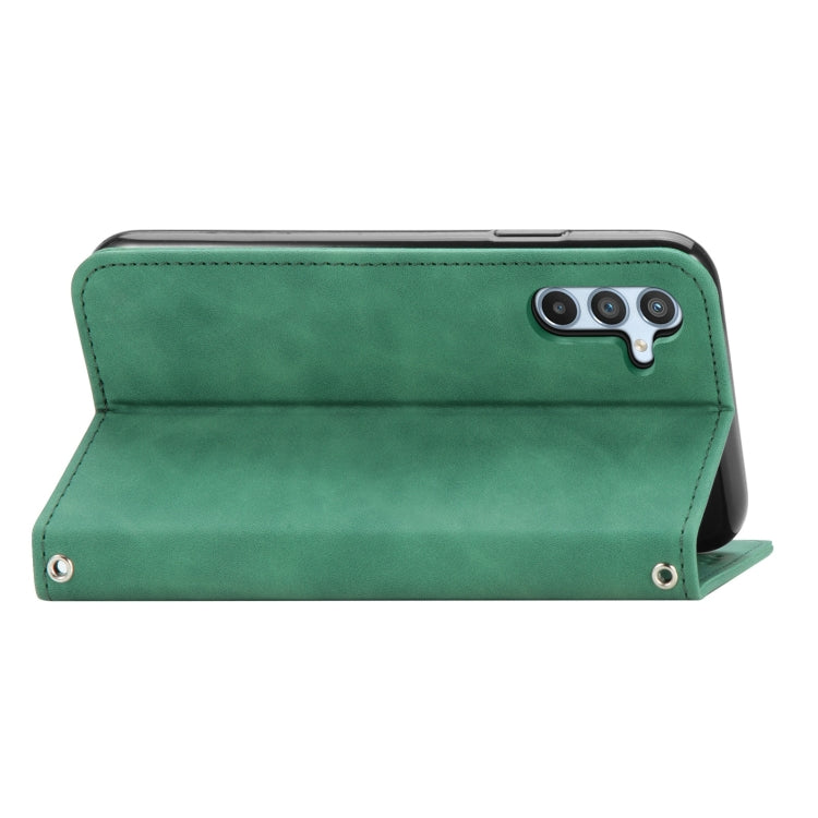 For Samsung Galaxy A54 5G Retro Skin Feel Magnetic Leather Phone Case