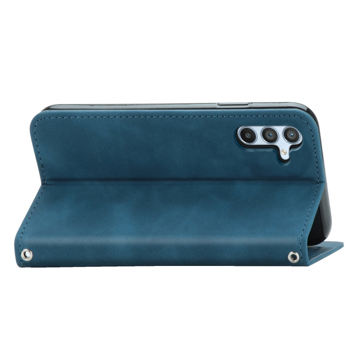 For Samsung Galaxy A54 5G Retro Skin Feel Magnetic Leather Phone Case