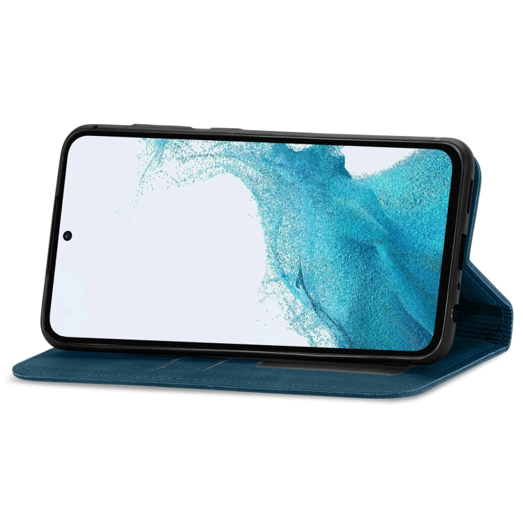For Samsung Galaxy A54 5G Retro Skin Feel Magnetic Leather Phone Case