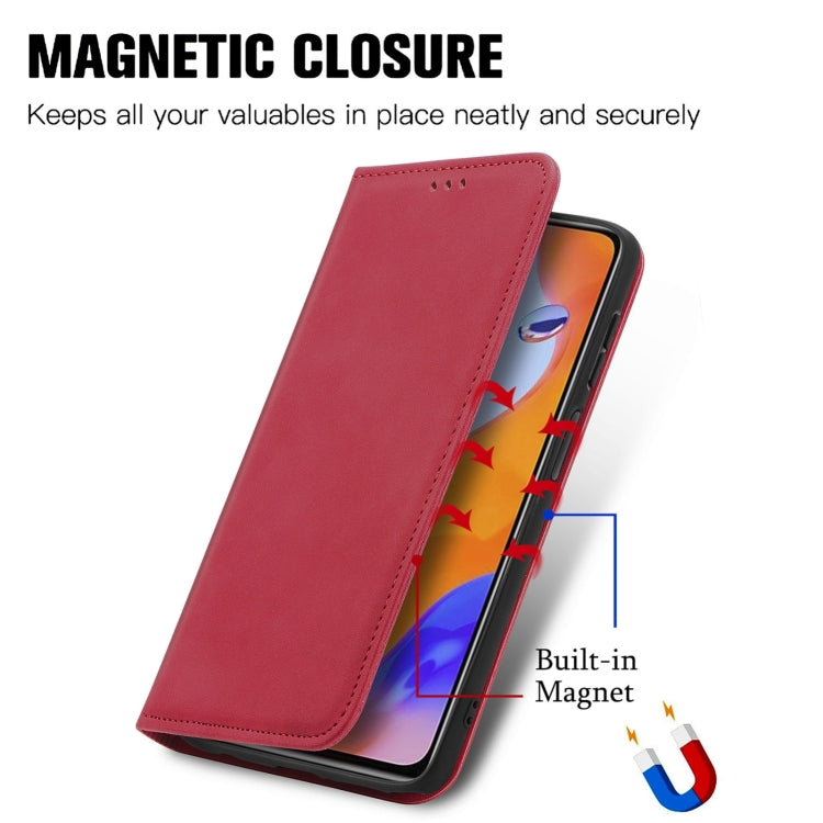 For Samsung Galaxy A54 5G Retro Skin Feel Magnetic Leather Phone Case