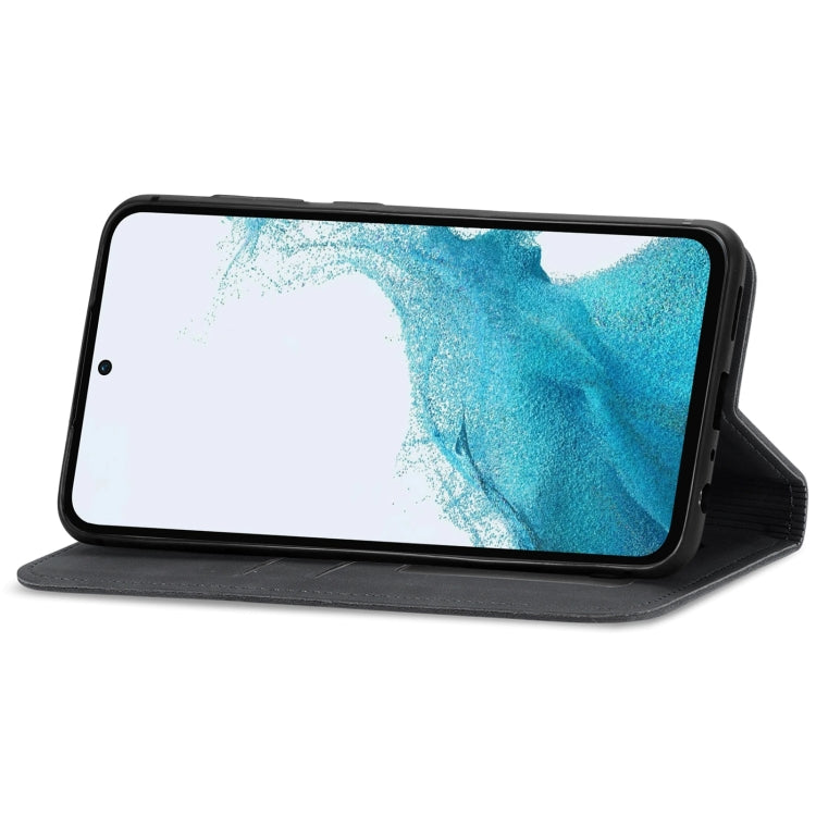 For Samsung Galaxy A54 5G Retro Skin Feel Magnetic Leather Phone Case
