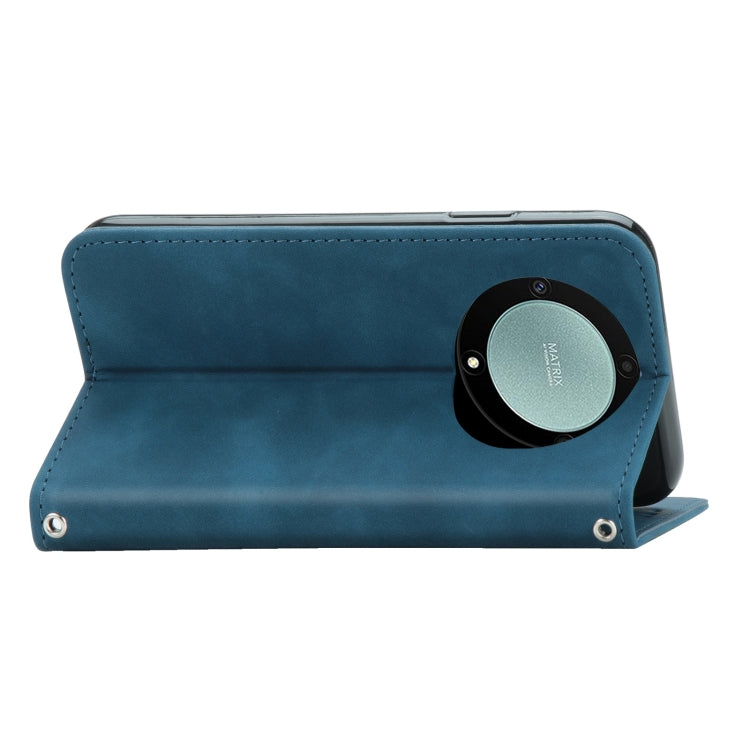 For Honor Magic5 Lite Retro Skin Feel Magnetic Leather Phone Case