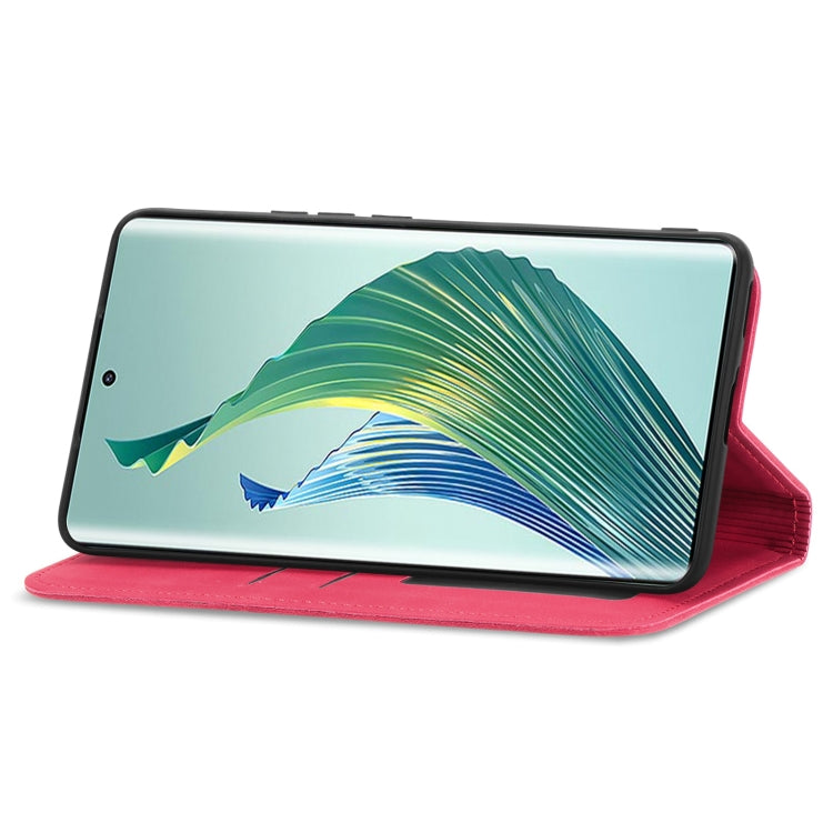 For Honor Magic5 Lite Retro Skin Feel Magnetic Leather Phone Case