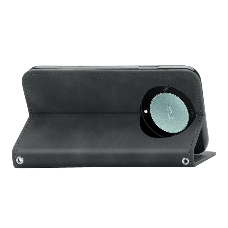 For Honor Magic5 Lite Retro Skin Feel Magnetic Leather Phone Case