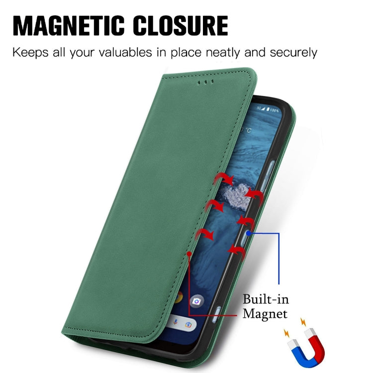 For Kyocera Android One S10 Retro Skin Feel Magnetic Leather Phone Case