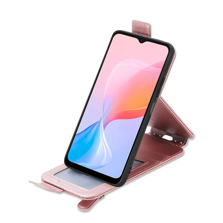 For Blackview A85 Zipper Wallet Vertical Flip Leather Phone Case