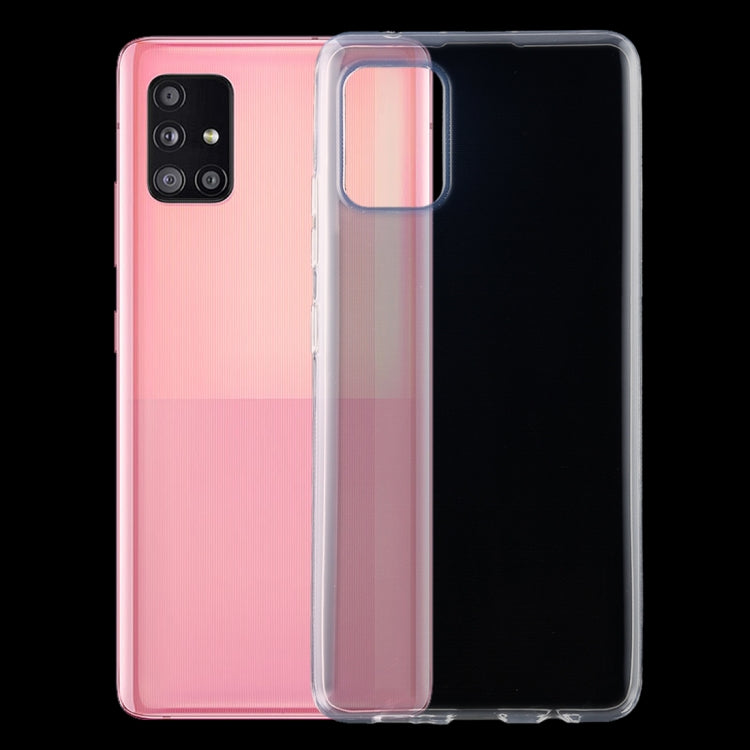 For Samsung Galaxy A51 5G 0.5mm Ultra-Thin Transparent TPU Protective Case