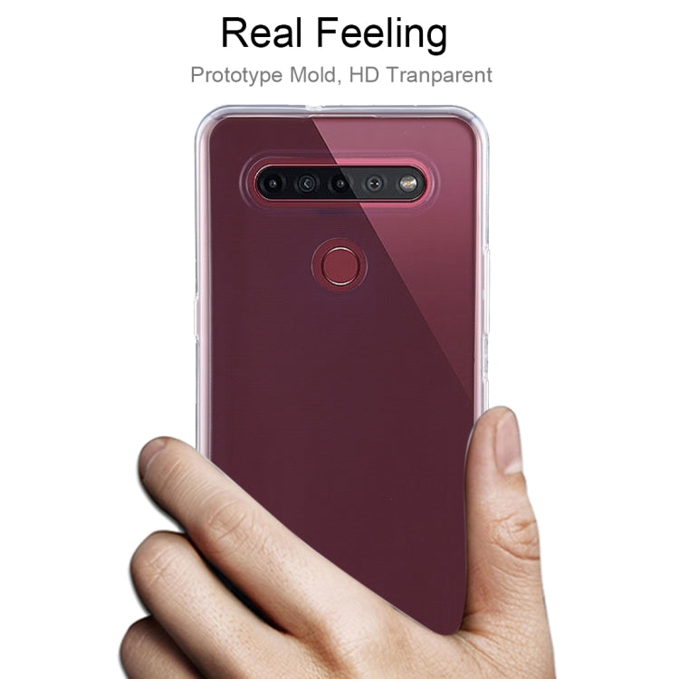 For LG K51S 0.5mm Ultra-Thin Transparent TPU Protective Case