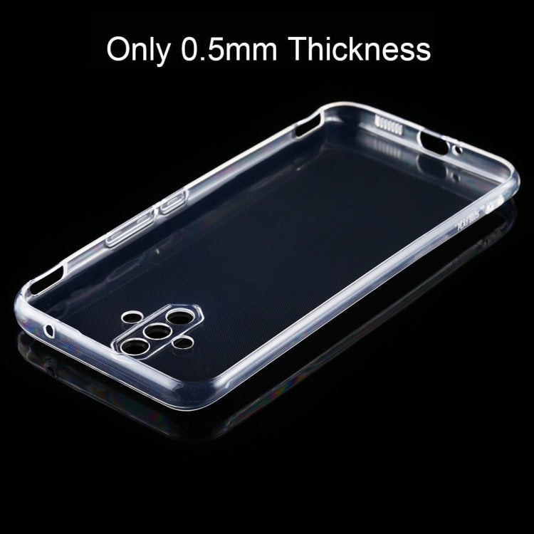 For ZTE Nubia Play 0.5mm Ultra-Thin Transparent TPU Protective Case