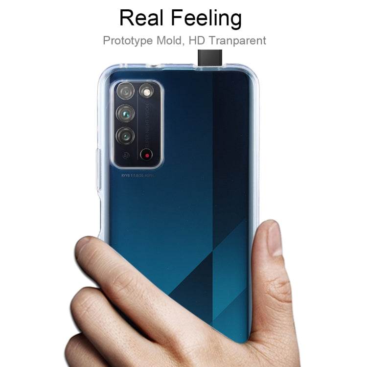 For Huawei Honor X10 0.5mm Ultra-Thin Transparent TPU Protective Case