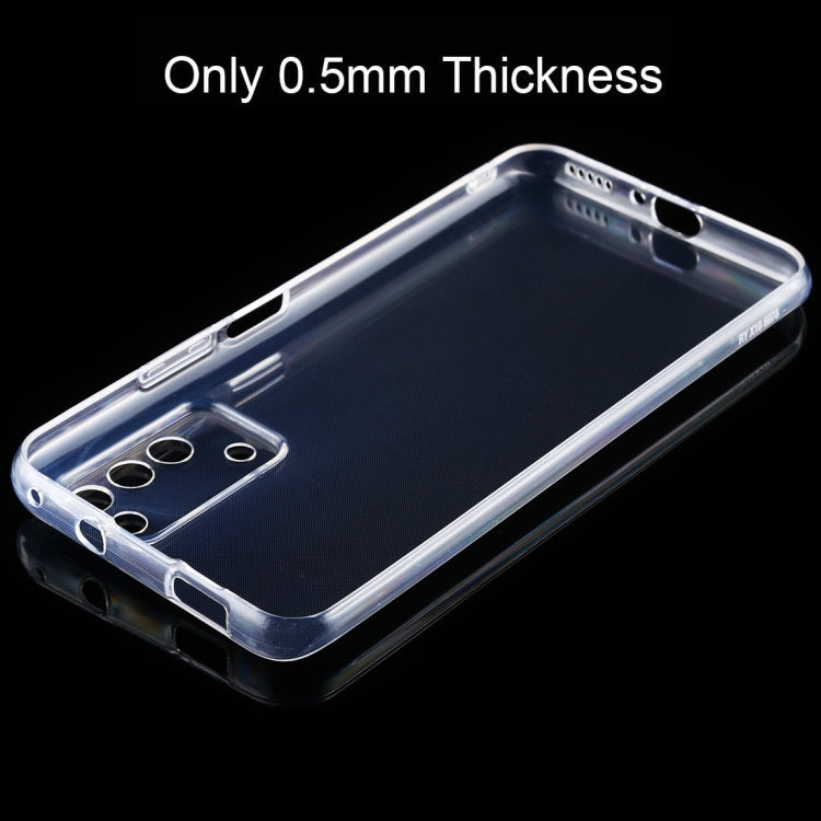 For Huawei Honor X10 0.5mm Ultra-Thin Transparent TPU Protective Case