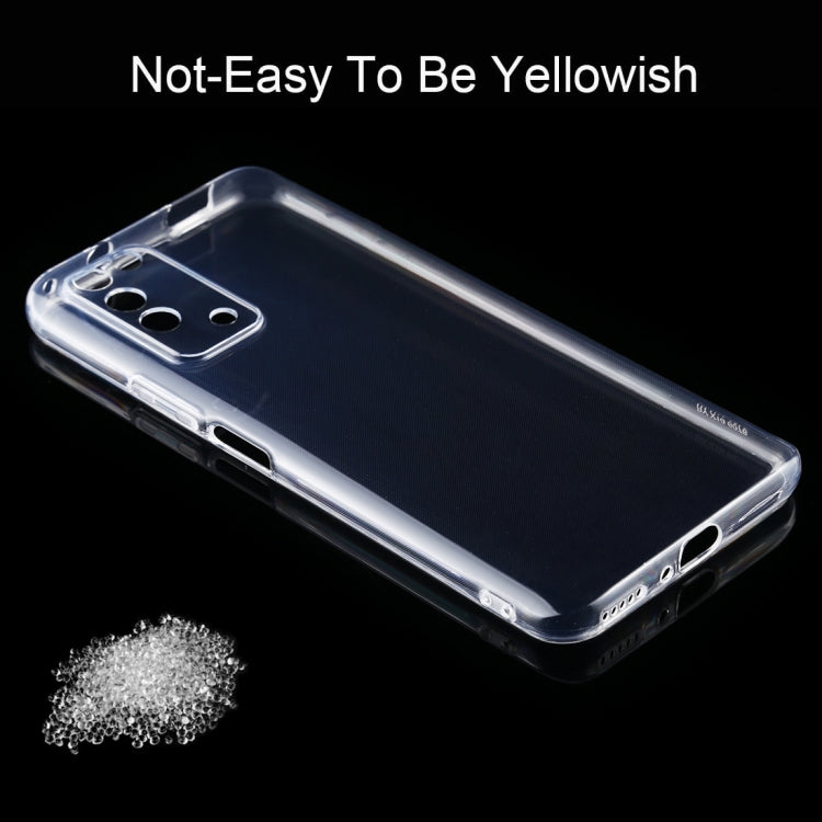For Huawei Honor X10 0.5mm Ultra-Thin Transparent TPU Protective Case