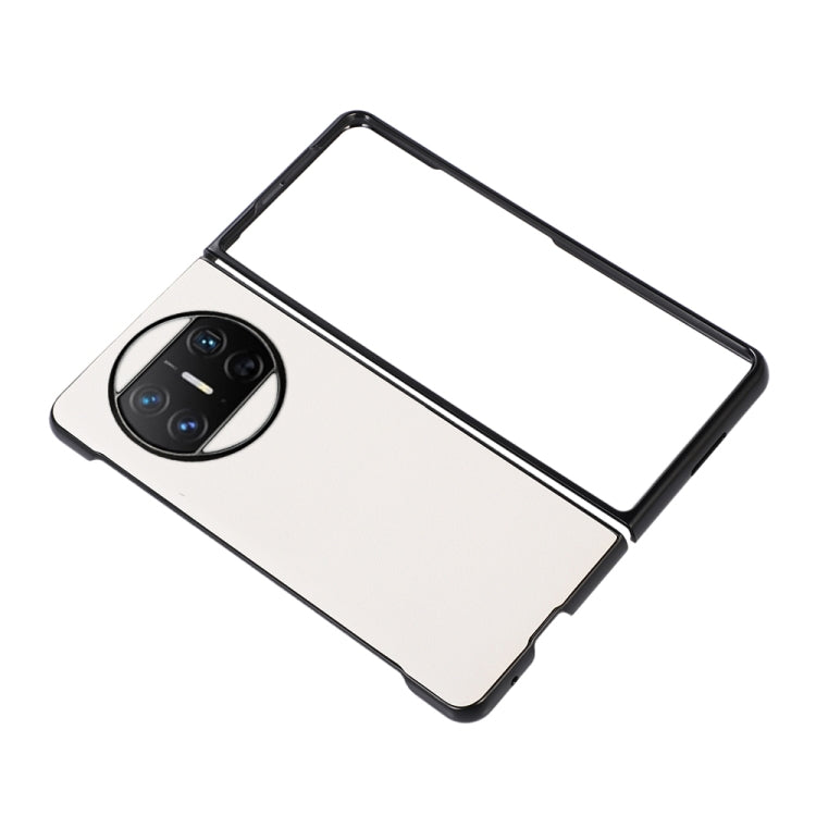 For Huawei Mate X3 Two-color Litchi Texture PU Phone Case