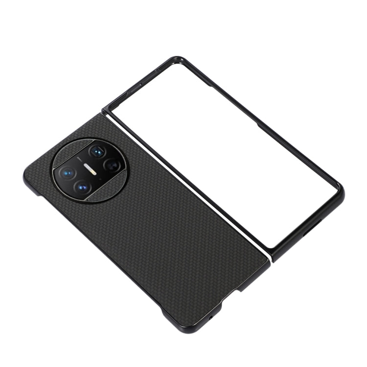For Huawei Mate X3 Carbon Fiber Texture Shockproof Protective Phone Case