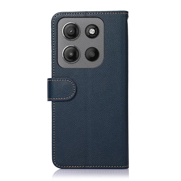 For Motorola Moto G15 4G / G05 KHAZNEH Litchi Texture Leather RFID Phone Case