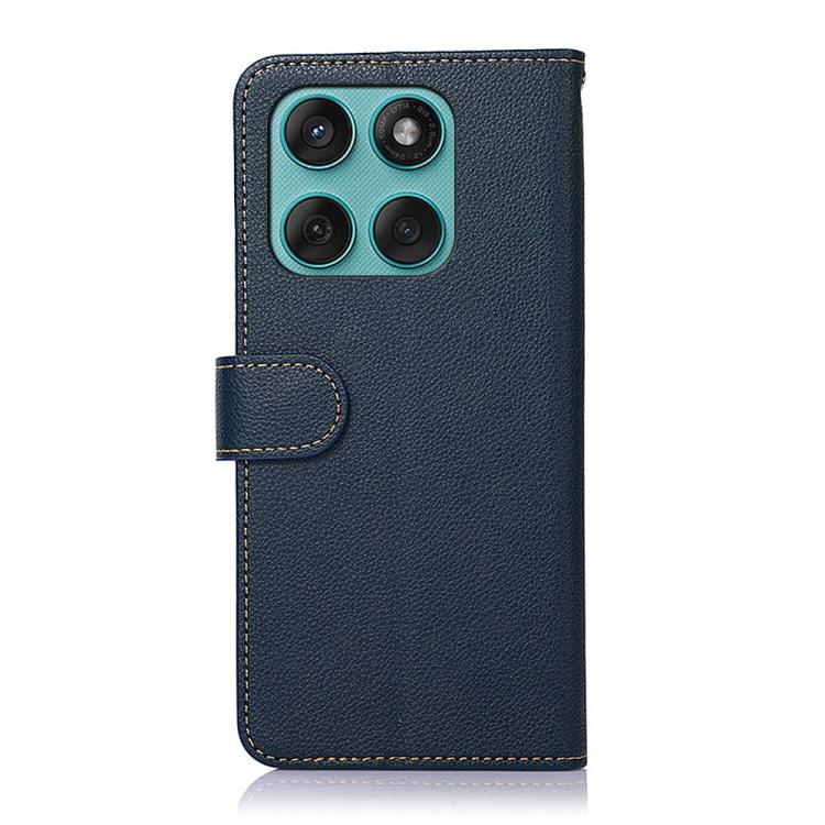 For Motorola Edge 60 Fusion / 60 Pro KHAZNEH Litchi Texture Leather RFID Phone Case