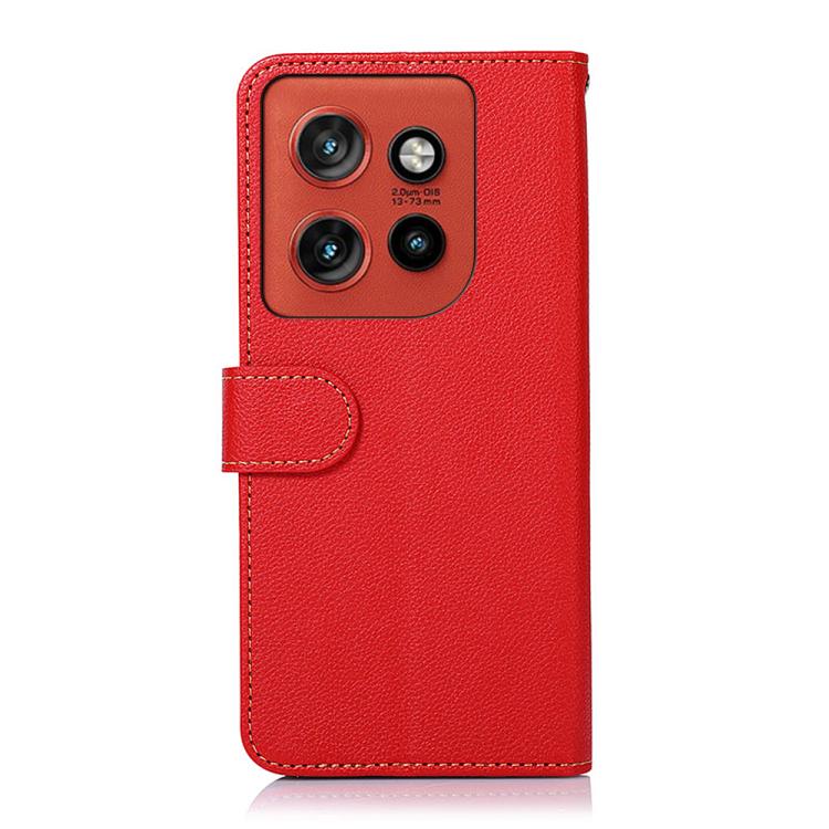 For Motorola Edge 60 Neo 5G KHAZNEH Litchi Texture Leather RFID Phone Case