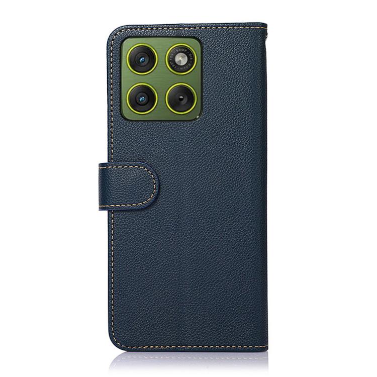 For Motorola Edge 70 5G KHAZNEH Litchi Texture Leather RFID Phone Case