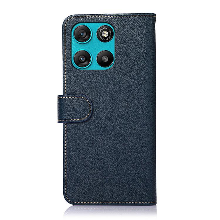 For Motorola Moto G57 Power/G67 Power KHAZNEH Litchi Texture Leather RFID Phone Case
