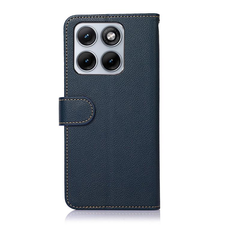 For Motorola Edge 70 Fusion 5G KHAZNEH Litchi Texture Leather RFID Phone Case