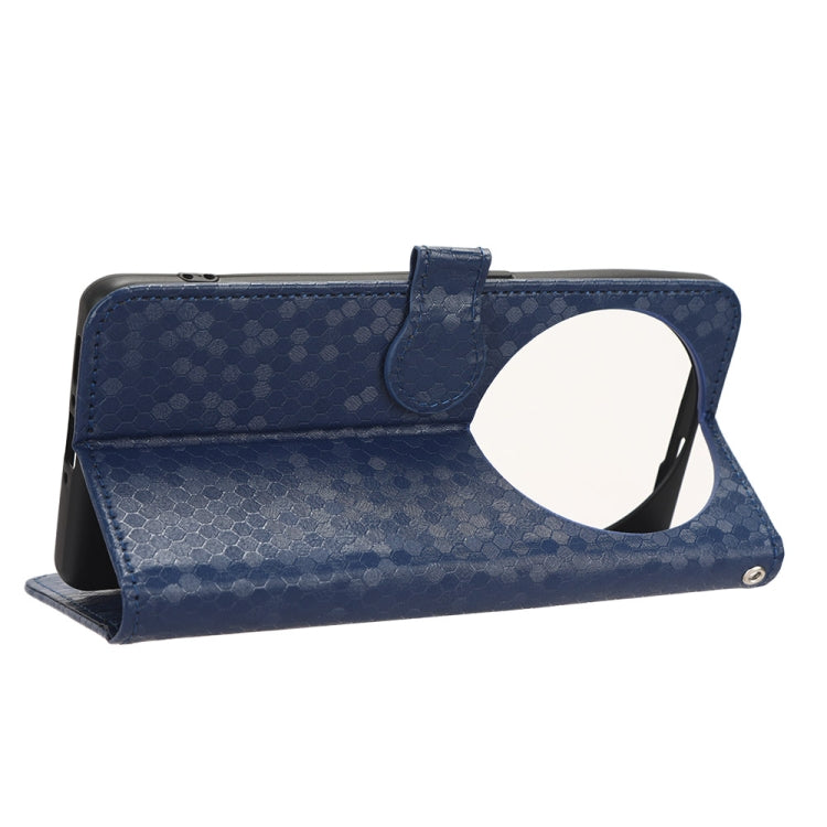 For OPPO Find X6 5G Honeycomb Dot Texture Leather Phone Case