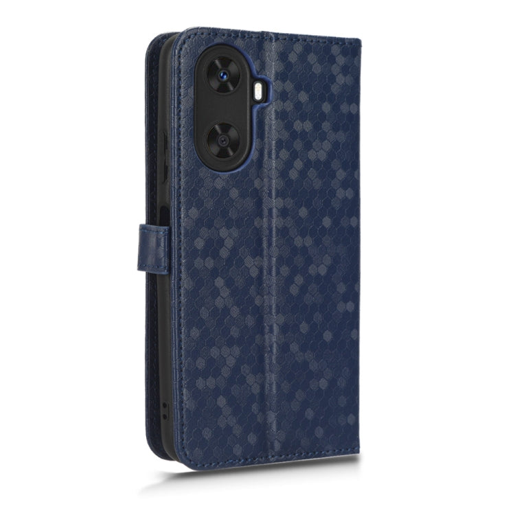 For Huawei Enjoy 60 4G Honeycomb Dot Texture Leather Phone Case