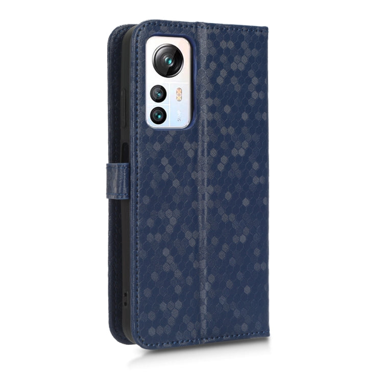 For Blackview A85 Honeycomb Dot Texture Leather Phone Case