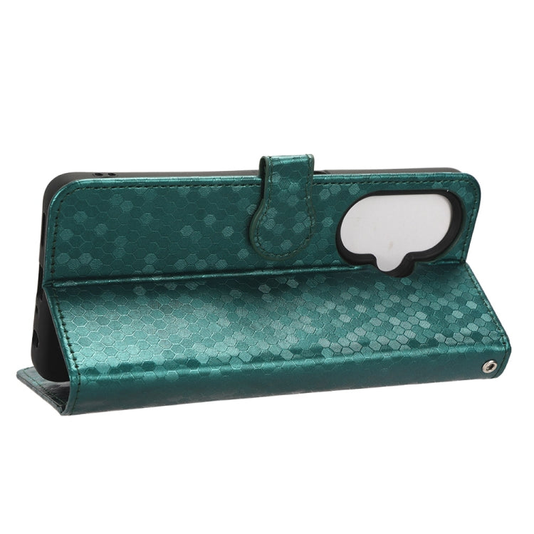 For OnePlus Nord CE 3 Honeycomb Dot Texture Leather Phone Case