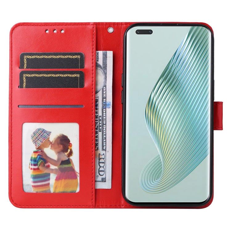 For Honor Magic5 Pro Embossed Sunflower Leather Phone Case