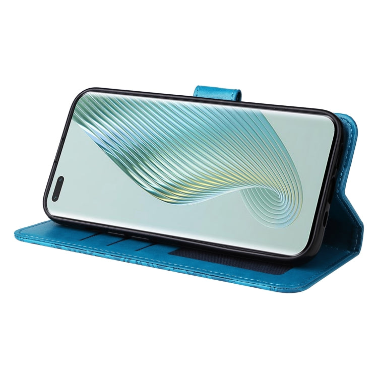 For Honor Magic5 Pro Embossed Sunflower Leather Phone Case