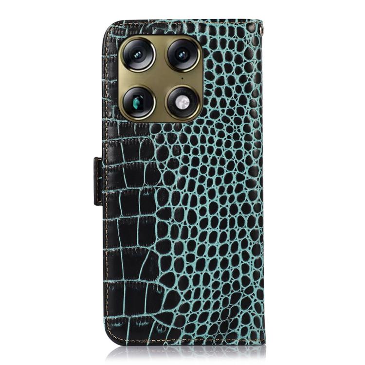 For Motorola Moto X70 Air Pro 5G Crocodile Top Layer Cowhide Leather Phone Case