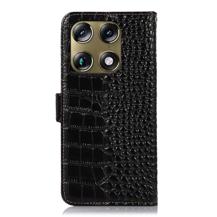 For Motorola Moto X70 Air Pro 5G Crocodile Top Layer Cowhide Leather Phone Case