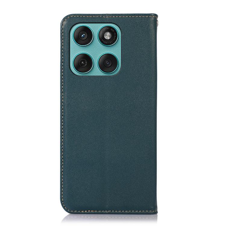 For Motorola Edge 60 Fusion / 60 Pro / 60 KHAZNEH Nappa Top Layer Cowhide Leather Phone Case