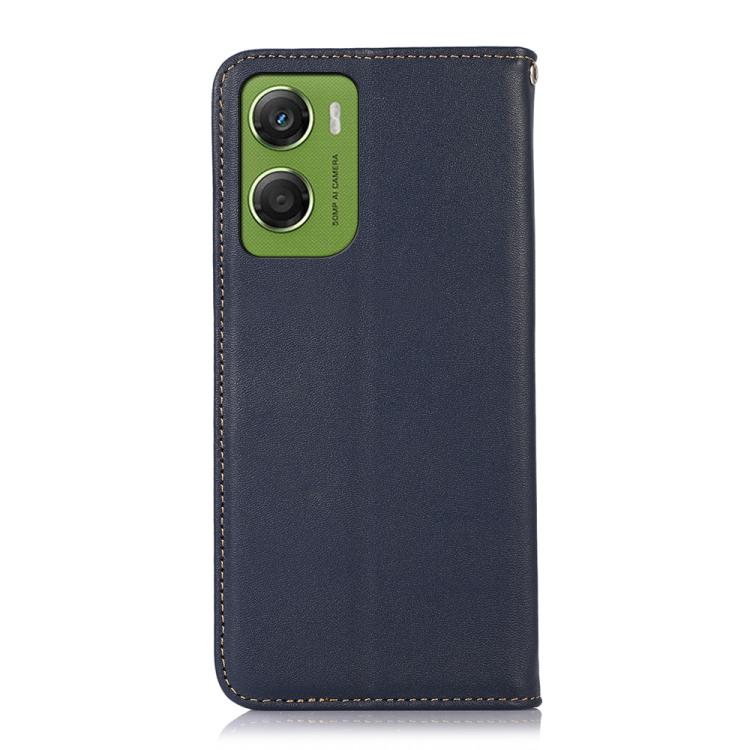 For Motorola Moto G06 4G KHAZNEH Nappa Top Layer Cowhide Leather Phone Case