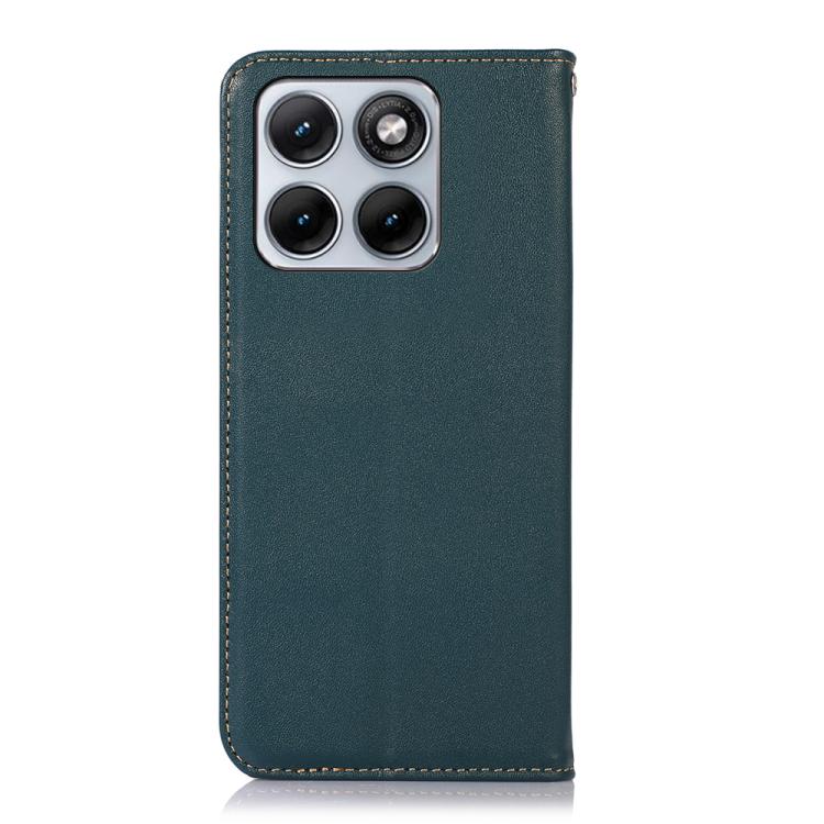 For Motorola Edge 70 Fusion 5G KHAZNEH Nappa Top Layer Cowhide Leather Phone Case