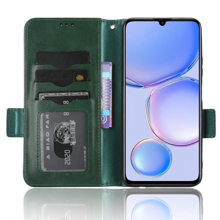 For Huawei Enjoy 60 4G Symmetrical Triangle Leather Phone Case