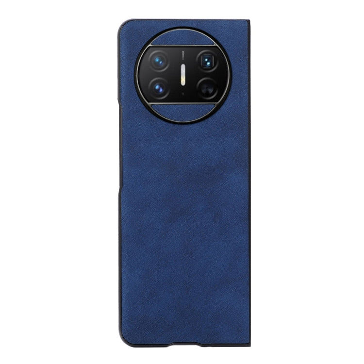 For Huawei Mate X3 Morocco Texture PU Phone Case