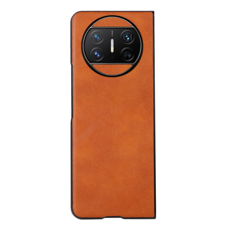 For Huawei Mate X3 Cowhide Texture PU Phone Case