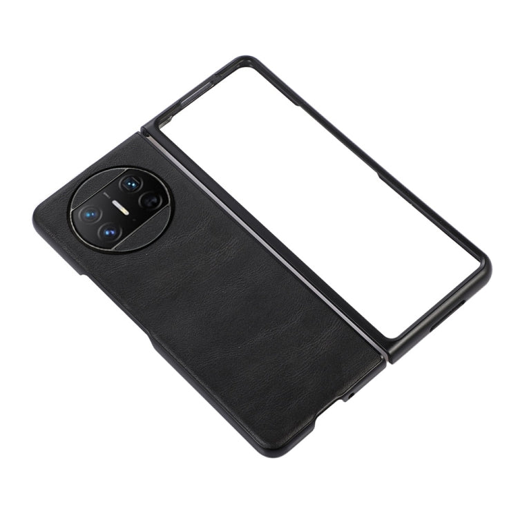 For Huawei Mate X3 Cowhide Texture PU Phone Case