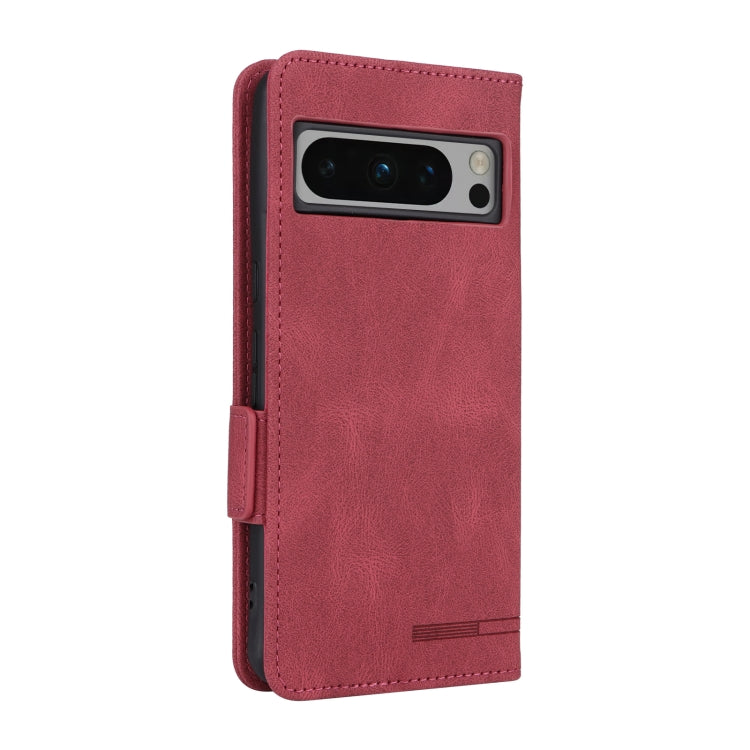 For Google Pixel 8 Pro Magnetic Clasp Leather Phone Case