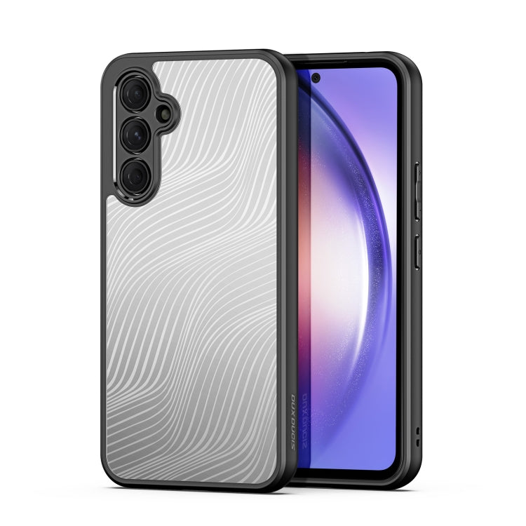 For Samsung Galaxy A54 5G DUX DUCIS Aimo Series TPU + PC Frosted Feel Phone Case(Black)
