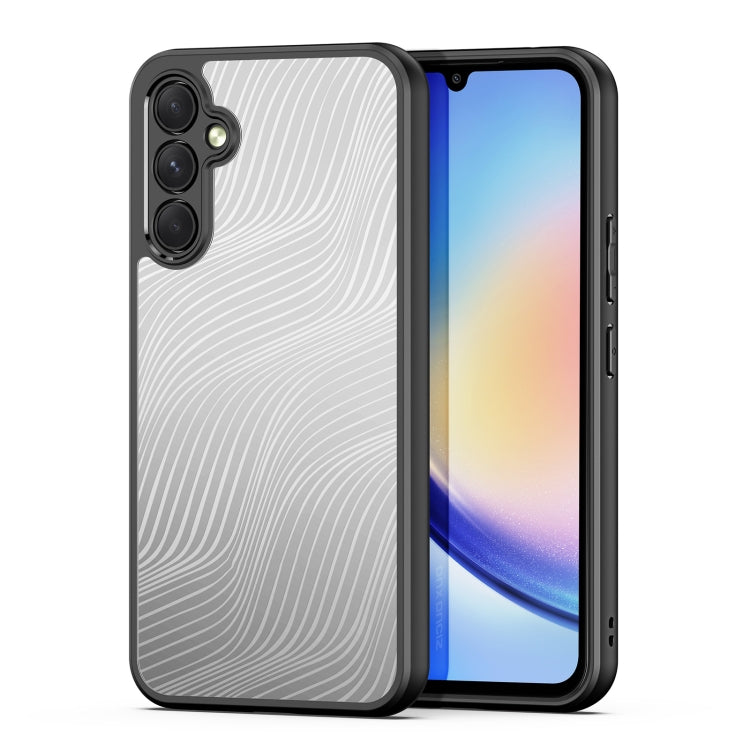 For Samsung Galaxy A34 5G DUX DUCIS Aimo Series TPU + PC Frosted Feel Phone Case(Black)