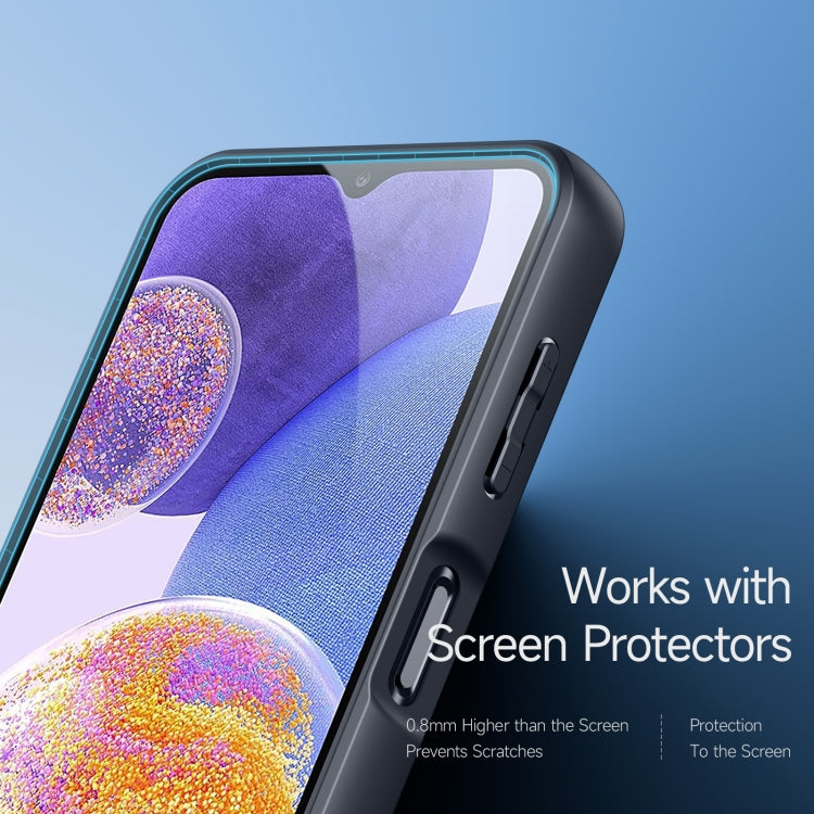 For Samsung Galaxy A24 4G / A25 5G DUX DUCIS Aimo Series TPU + PC Frosted Feel Phone Case(Black)