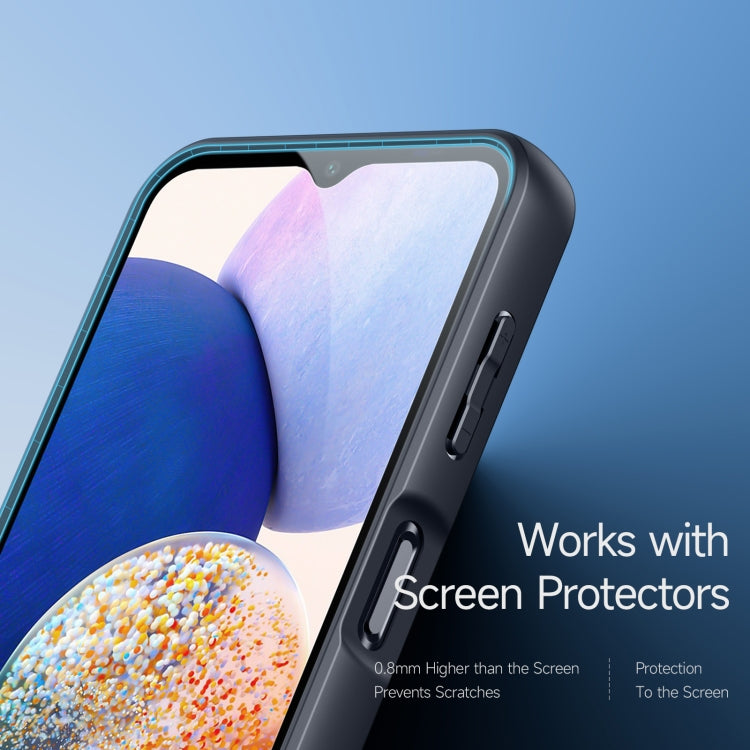For Samsung Galaxy A14 4G / 5G DUX DUCIS Aimo Series TPU + PC Frosted Feel Phone Case(Black)