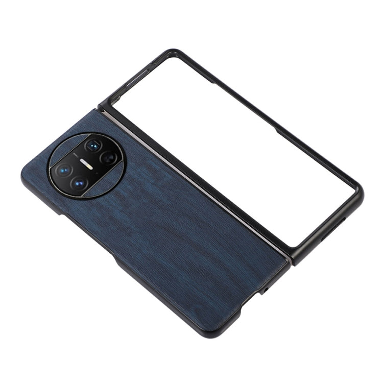 For Huawei Mate X3 Wood Texture PU Phone Case