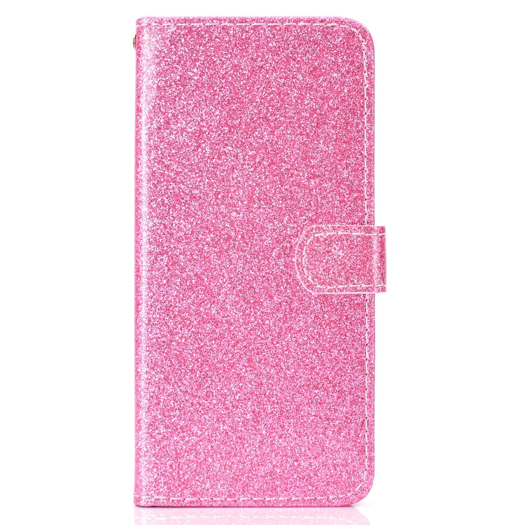 For Samsung Galaxy A9 Star Glitter Powder Horizontal Flip Leather Case with Card Slots & Holder & Photo Frame & Wallet